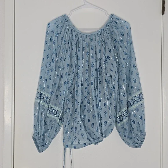 Miss june paris la blouse roumaine embellished top - Picture 7 of 7